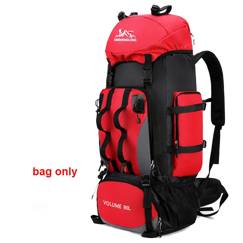 90L Waterproof Trekking Bag Large Capacity