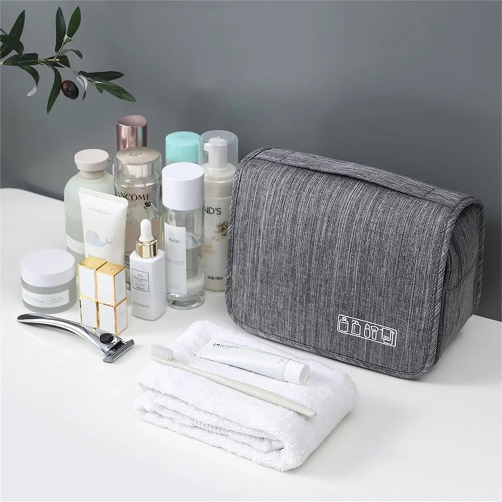 Portable Toiletry Washbag with Hanging Hook