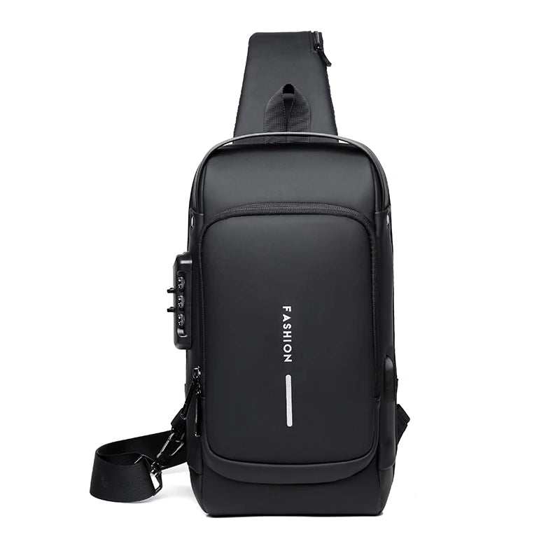 Anti-theft USB Shoulder Bag