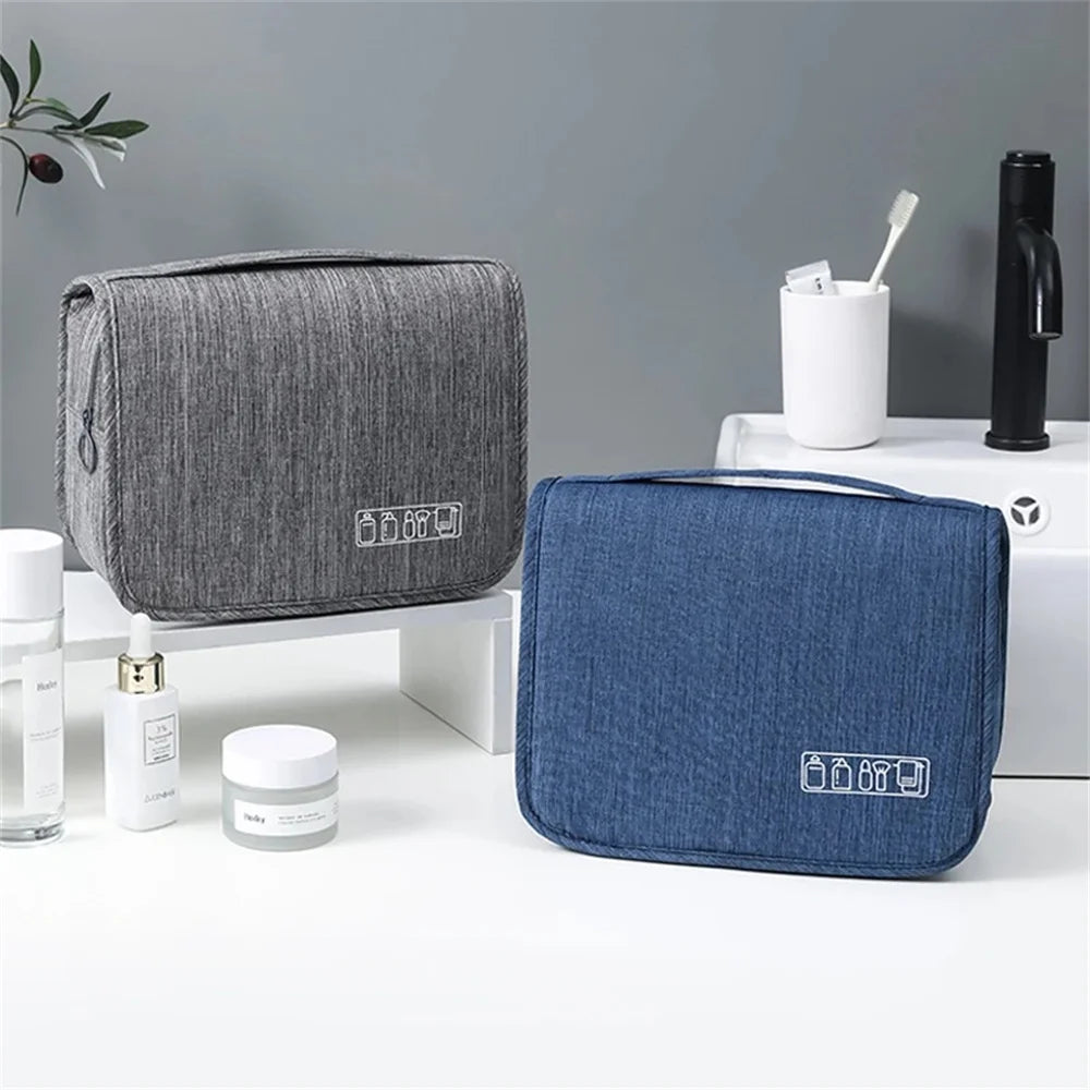 Portable Toiletry Washbag with Hanging Hook