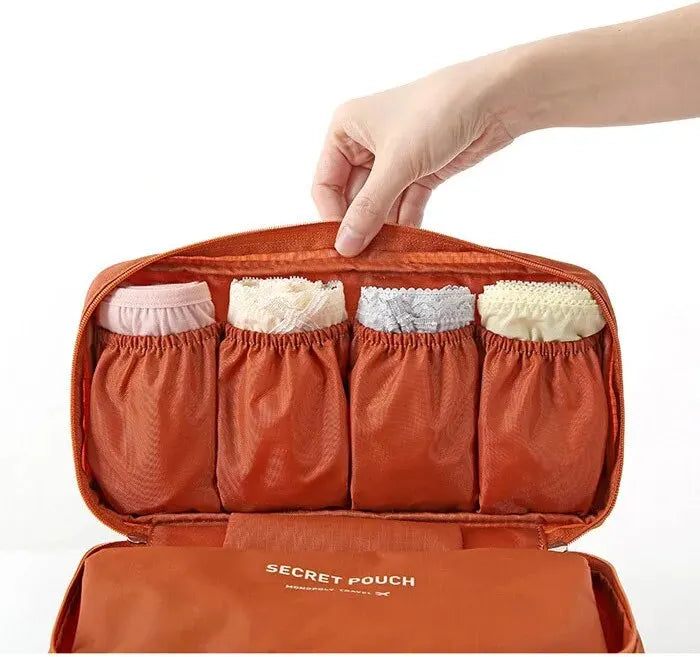 Portable Travel Bra Underwear Organizer Bag