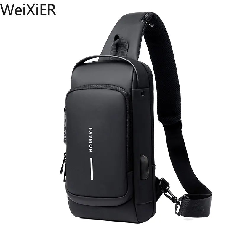Anti-theft USB Shoulder Bag