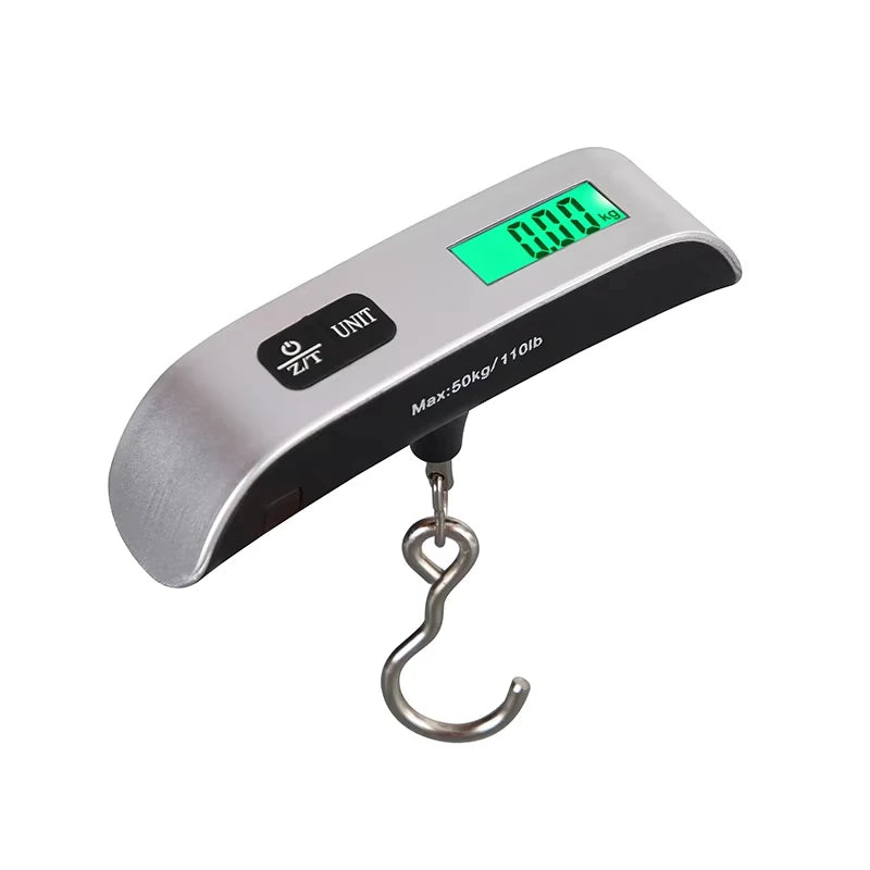 Portable High Precision Scale Digital LCD Display Suitcase For Travel Bag Max 110lb/50kg