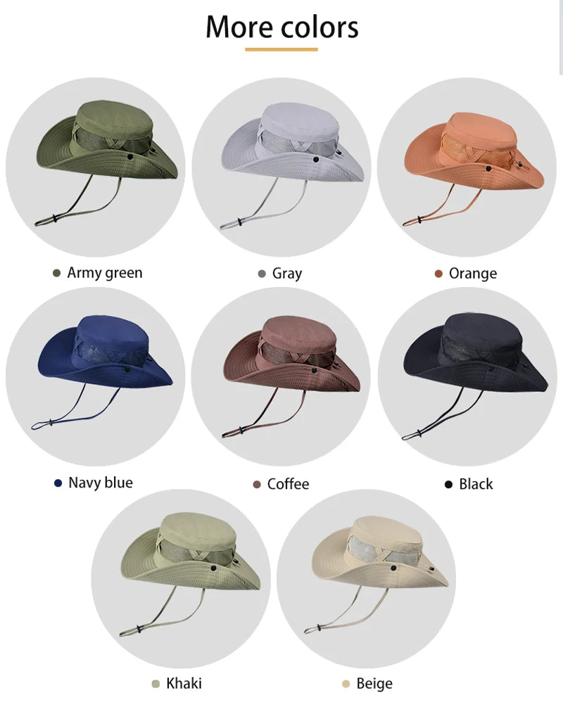 Men's Sunscreen Adventure Hat