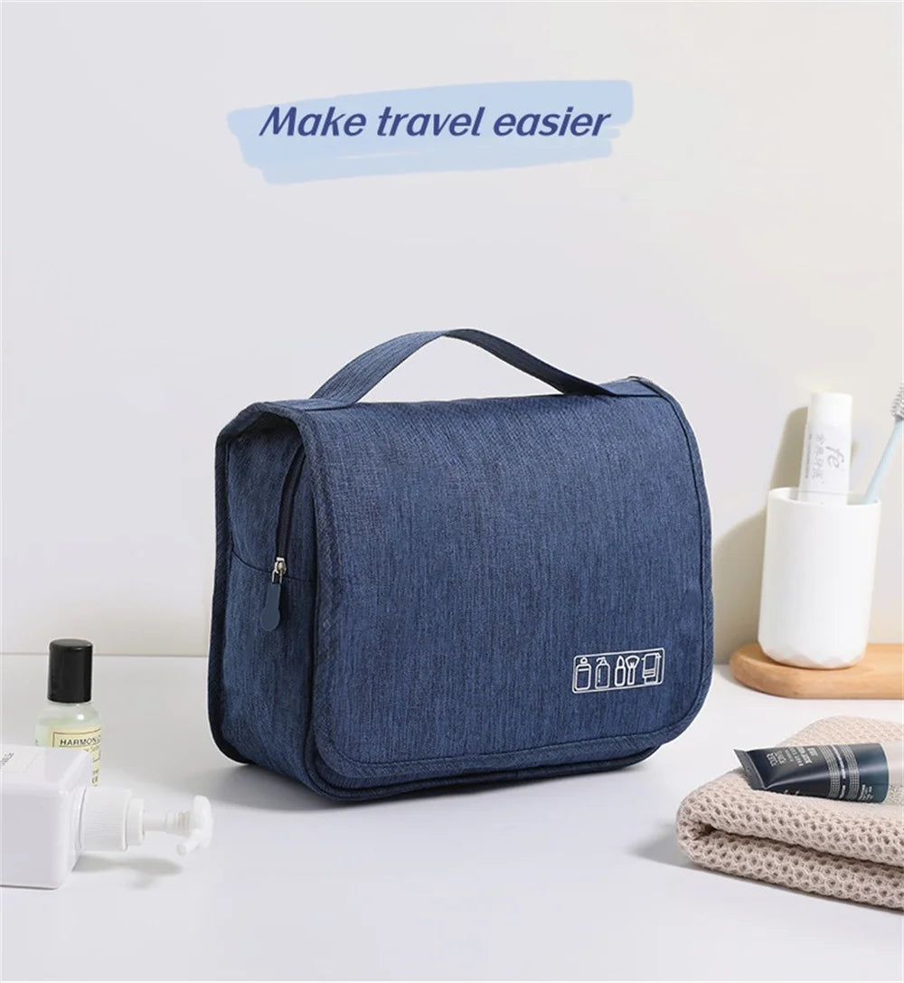 Portable Toiletry Washbag with Hanging Hook