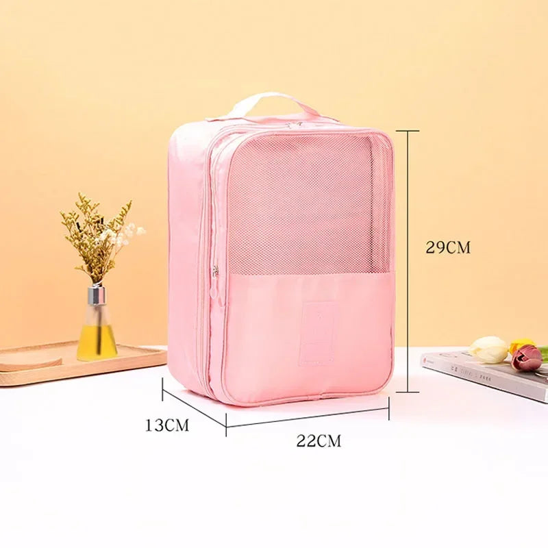 3 Layers Portable Travel Shoe Bag