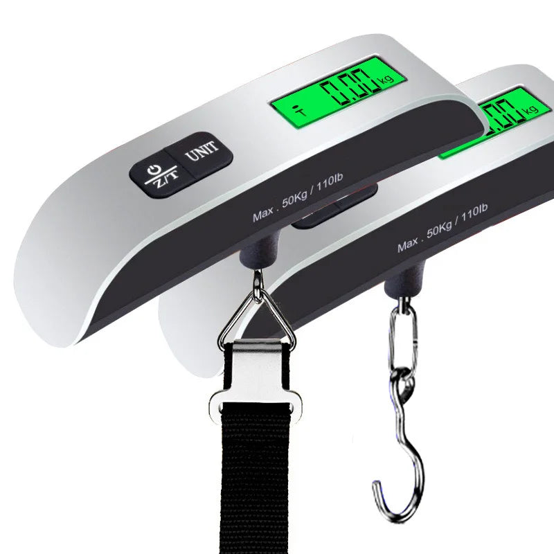 Portable High Precision Scale Digital LCD Display Suitcase For Travel Bag Max 110lb/50kg