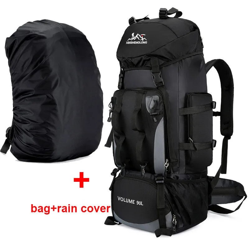 90L Waterproof Trekking Bag Large Capacity
