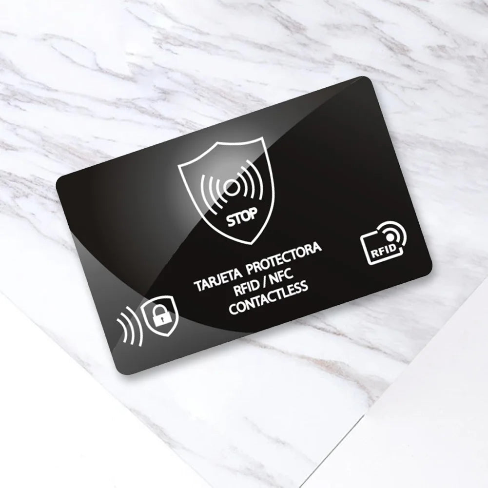 5Pcs RFID Blocking Card For Credit Card Protection