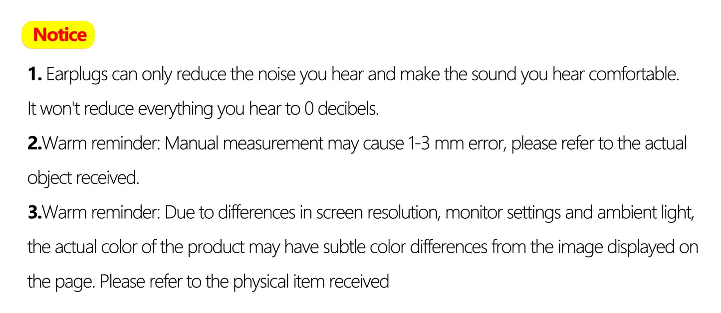 HUAK Ear Plugs for Noise Reduction – Super Soft