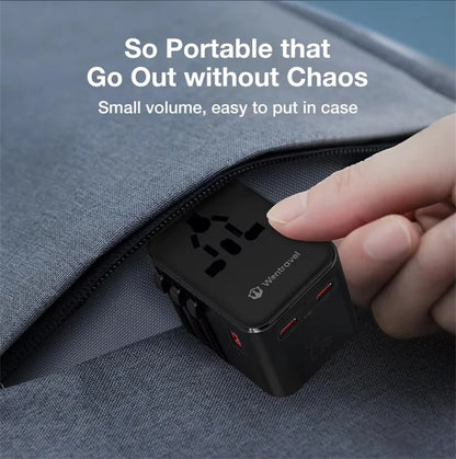 GlobeCharge Travel Adapter