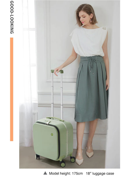 Mixi Design Suitcase Rolling Luggage  18 20 24 Inch