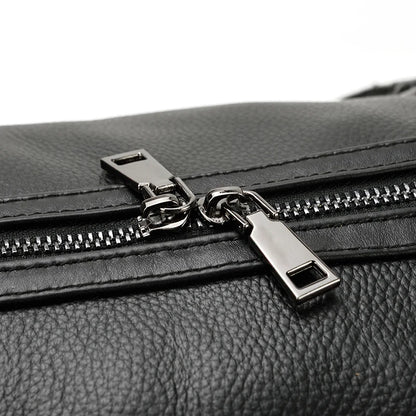 Luxury Genuine Leather Men Duffle Bag