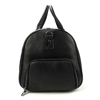 Luxury Genuine Leather Men Duffle Bag
