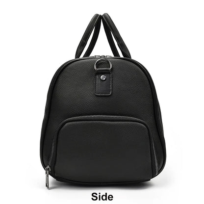 Luxury Genuine Leather Men Duffle Bag