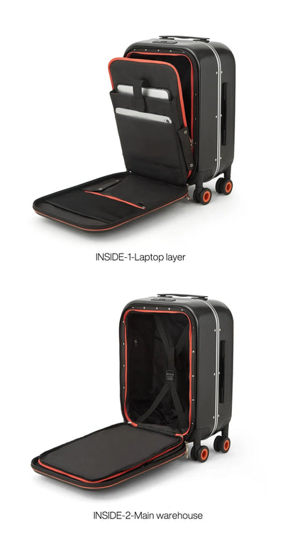 Mixi Design Suitcase Rolling Luggage  18 20 24 Inch