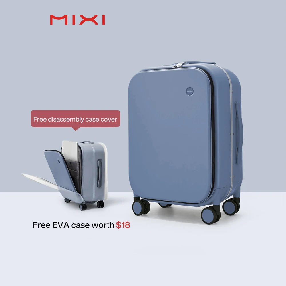 Mixi Design Suitcase Rolling Luggage  18 20 24 Inch