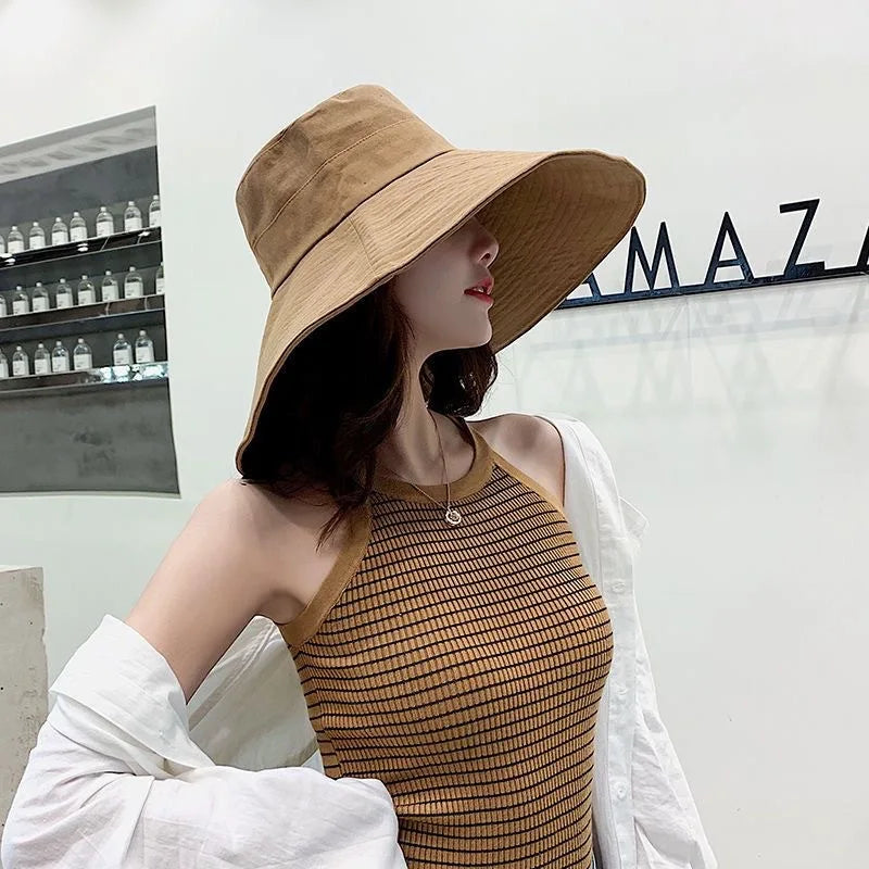 Japanese Sunshade Oversized Female Hat