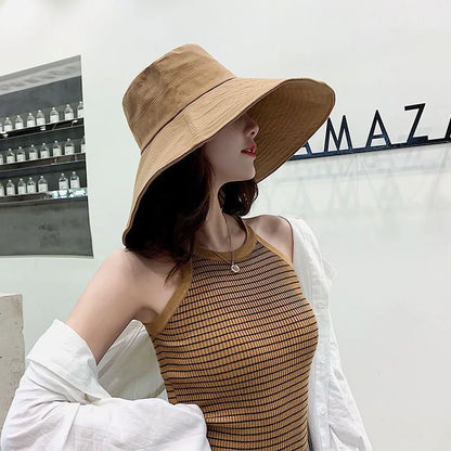 Japanese Sunshade Oversized Female Hat