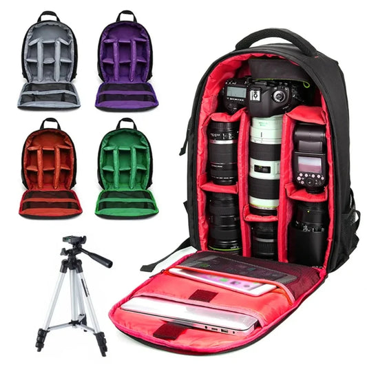 Outdoor Wear-resisting DSLR Digital Camera Video Backpack