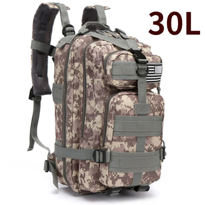 30L/50L Military Backpacks For Camping & Hiking