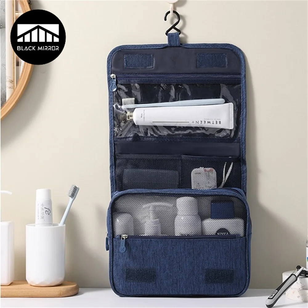 Portable Toiletry Washbag with Hanging Hook