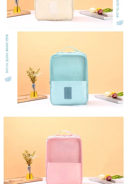 3 Layers Portable Travel Shoe Bag
