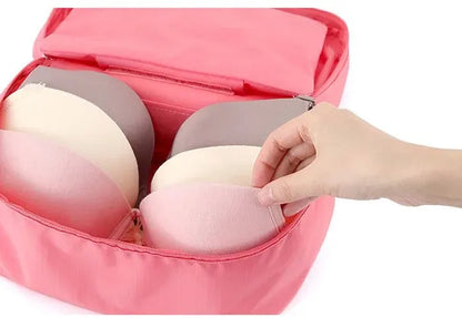 Portable Travel Bra Underwear Organizer Bag