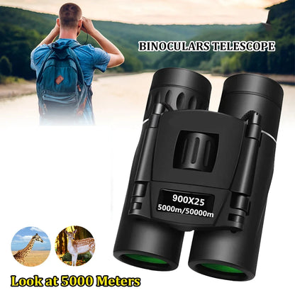 900x25 HD Zoom Portable Powerful Binoculars Long Range BAK4