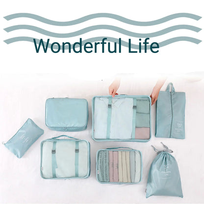 GlobeSet 7-Piece Packing Cubes