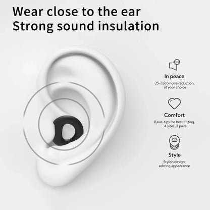 HUAK Ear Plugs for Noise Reduction – Super Soft