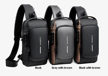 Anti-theft USB Shoulder Bag