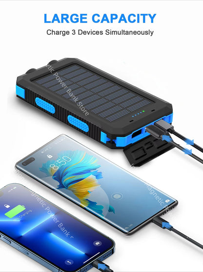 50000mAh Power Bank Waterproof Large Capacity Fast Charging