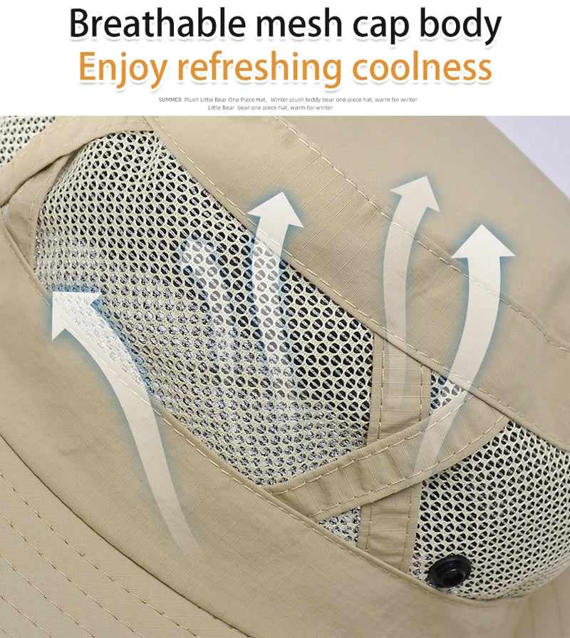 Men's Sunscreen Adventure Hat