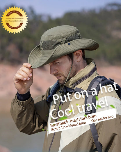 Men's Sunscreen Adventure Hat