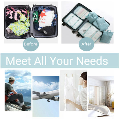 GlobeSet 7-Piece Packing Cubes
