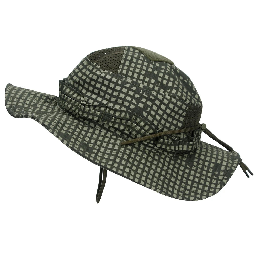 Men's Outdoor Hiking Hat, Camo