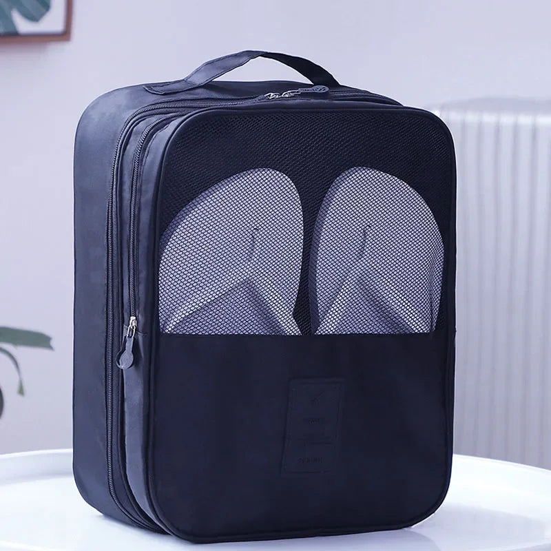 3 Layers Portable Travel Shoe Bag
