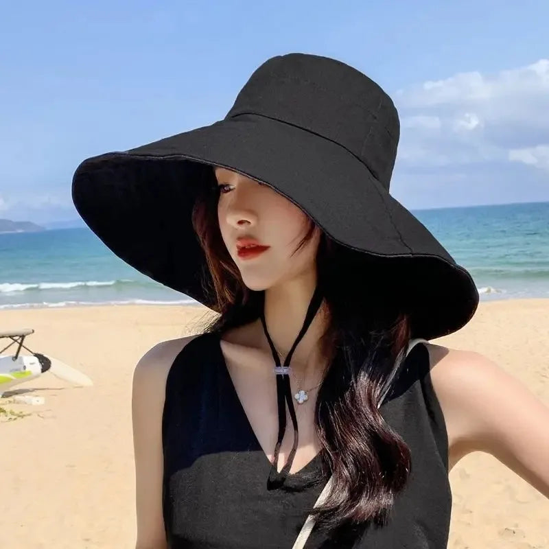 Japanese Sunshade Oversized Female Hat