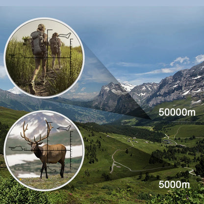 900x25 HD Zoom Portable Powerful Binoculars Long Range BAK4