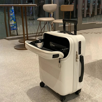 Travel Luggage With USB Charger 20/22/24/26