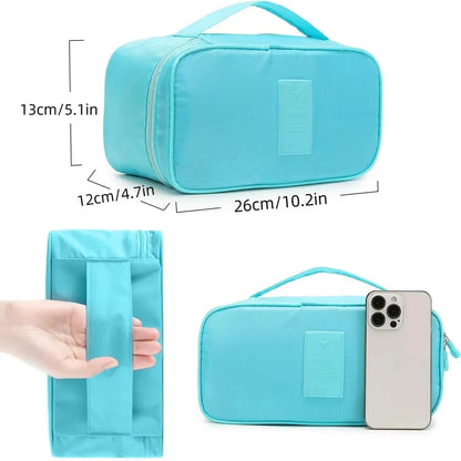 Portable Travel Bra Underwear Organizer Bag