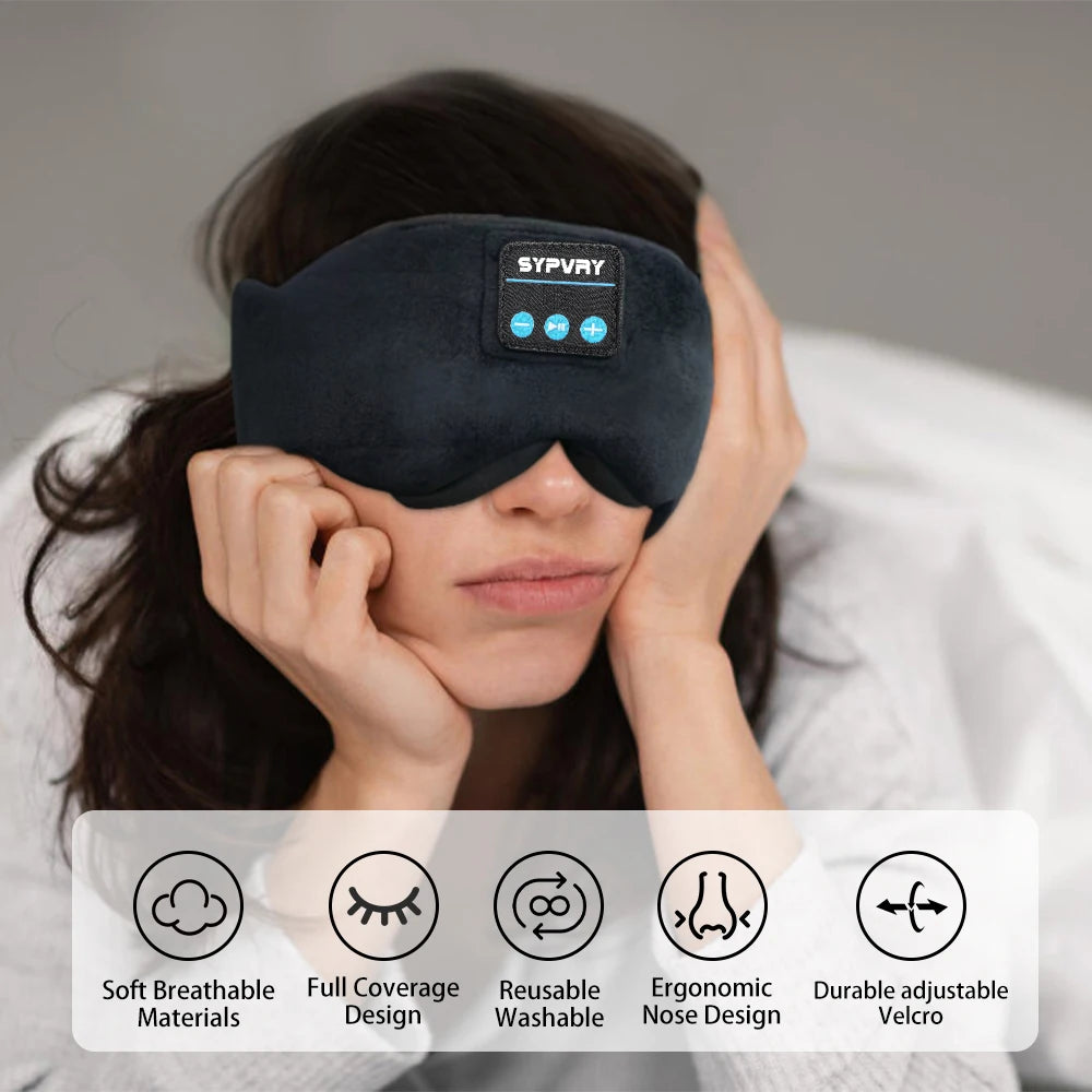 SilentWave Bluetooth Sleep Mask