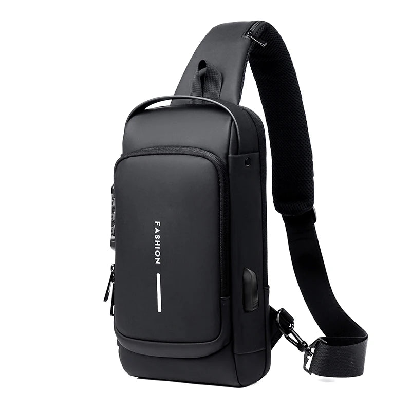 Anti-theft USB Shoulder Bag