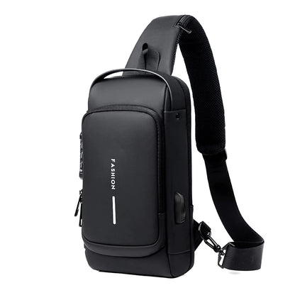 Anti-theft USB Shoulder Bag