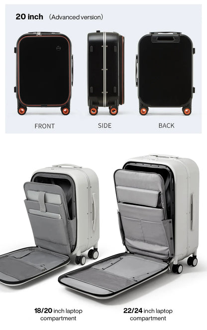 Mixi Design Suitcase Rolling Luggage  18 20 24 Inch