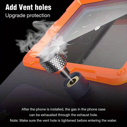 Waterproof Phone Case For iPhone Samsung 6.8" Phone - 50ft