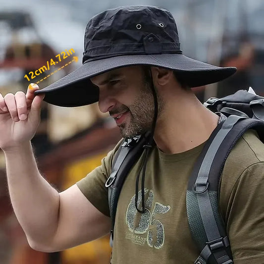 Summer Mountaineering Hat, Unisex Sun Protection Hat