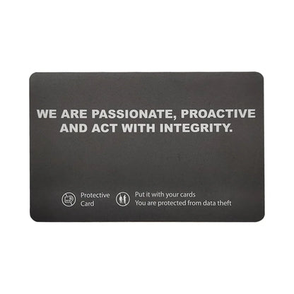 5Pcs RFID Blocking Card For Credit Card Protection