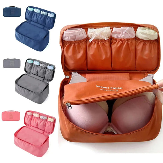 Portable Travel Bra Underwear Organizer Bag